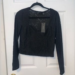 Vero Moda lace top, new with tags! Size M.